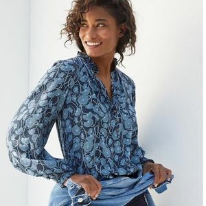 Maeve Collete Peasant Blouse Anthropologie
